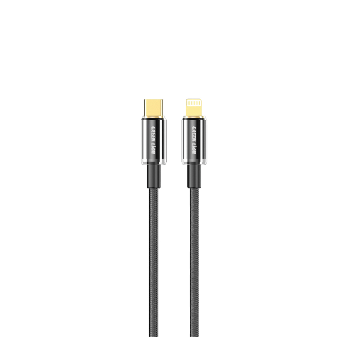 GREEN LION USB-C TO LIGHTNING T CABLE 1M PD 27W W